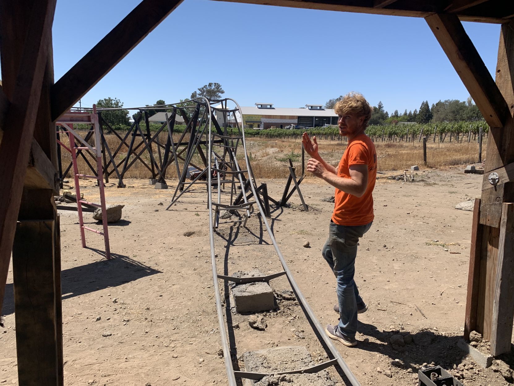 Napans build another backyard roller coaster